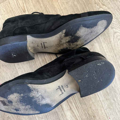 sz 44 Brando italian black suede boots