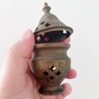 Brass incense burner