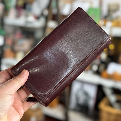 Brown leather wallet