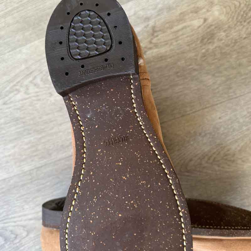 sz ?  Builtrite tan suede cowboy boots