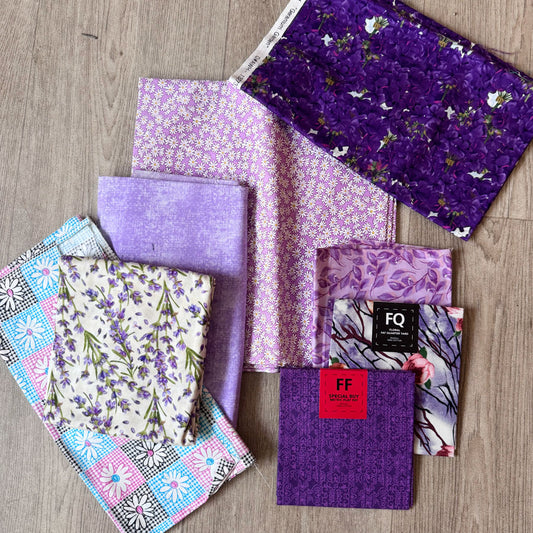Bulk fabric pack 2 purple haze