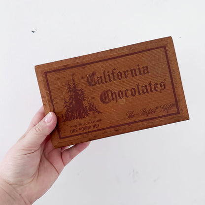 California chocolate box