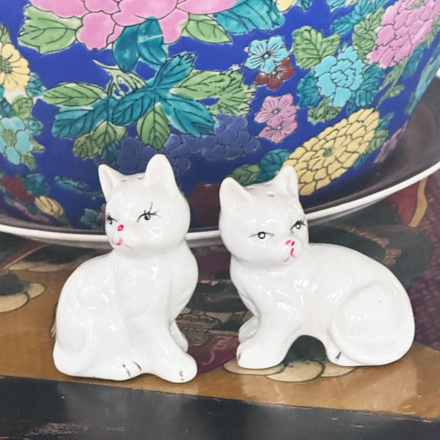 Cat salt and pepper shakers