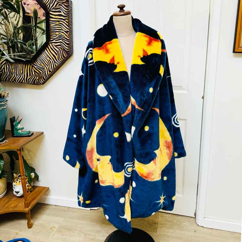 Celestial blanket coat 2XL