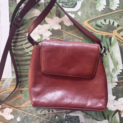 Cellini brown crossbody bag