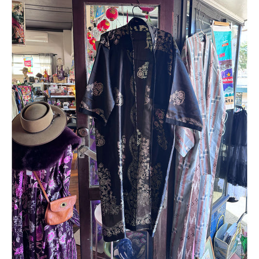Black Chinese robe