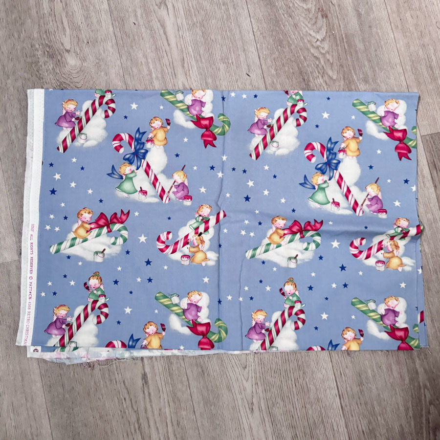 Retro Christmas Candy fabric