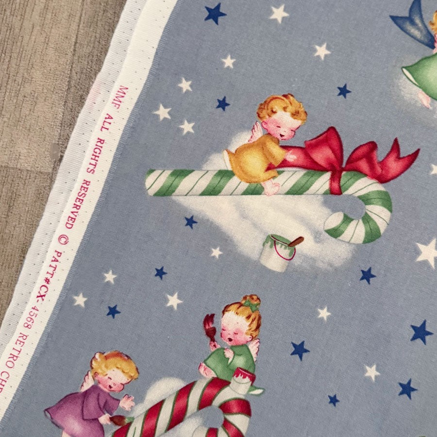Retro Christmas Candy fabric