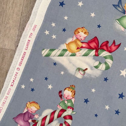 Retro Christmas Candy fabric