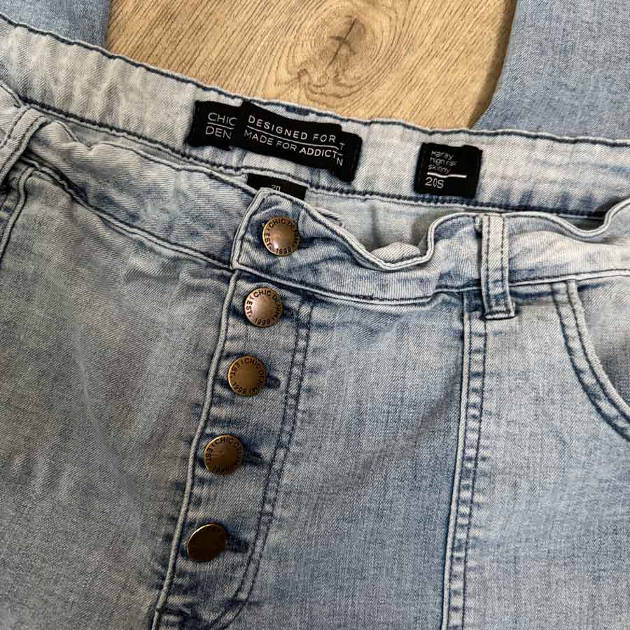 sz 20 City Chic Harley high rise skinny