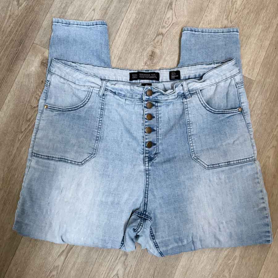 sz 20 City Chic Harley high rise skinny