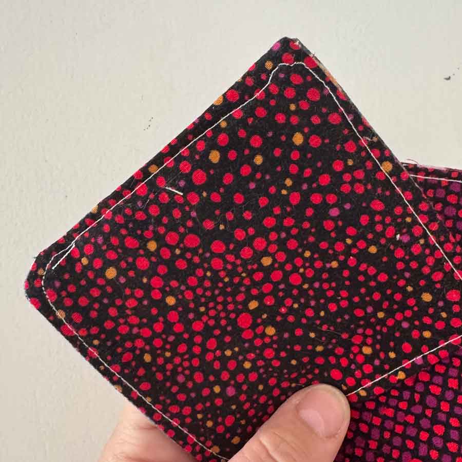 Shabby handmade coasters