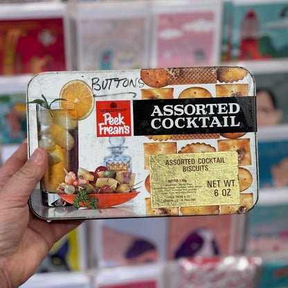 Peek Freans cocktail tin