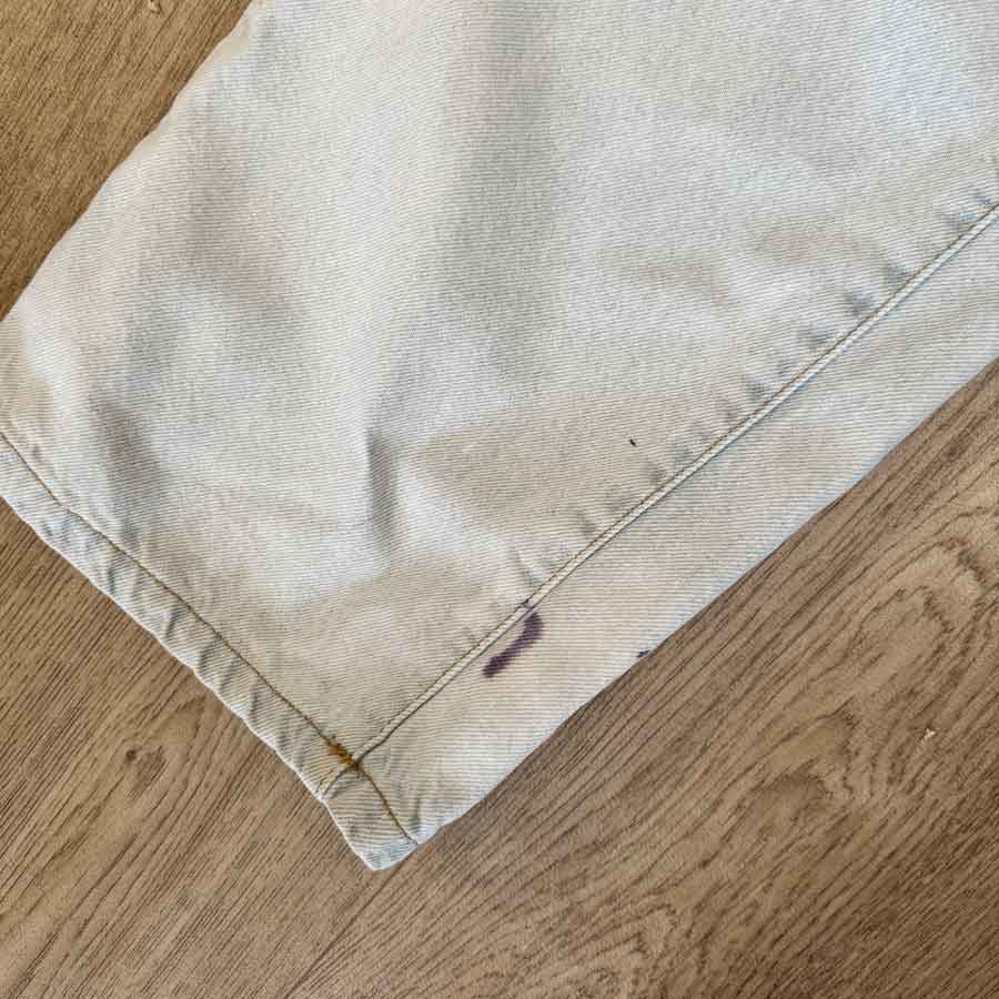 sz 12 Cotton On sashiko pale jeans