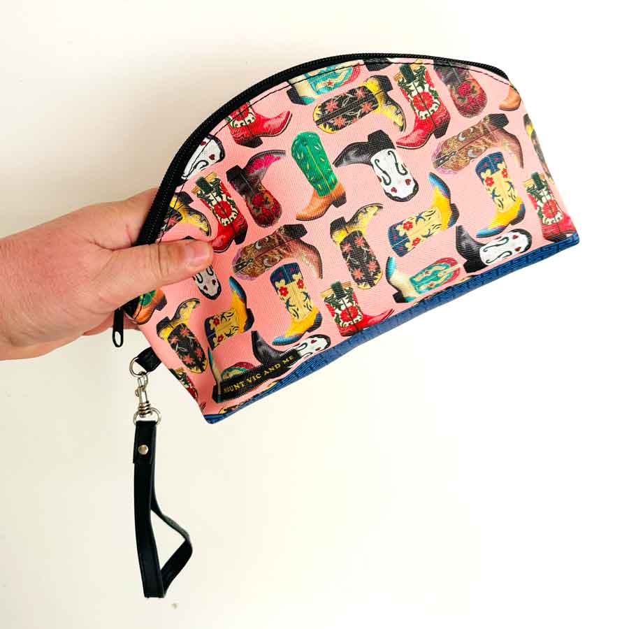 Cowboy Boots carry bag – Mount Vic and Me - Main Image