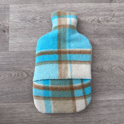 Crochet diamond hot water bottle cover