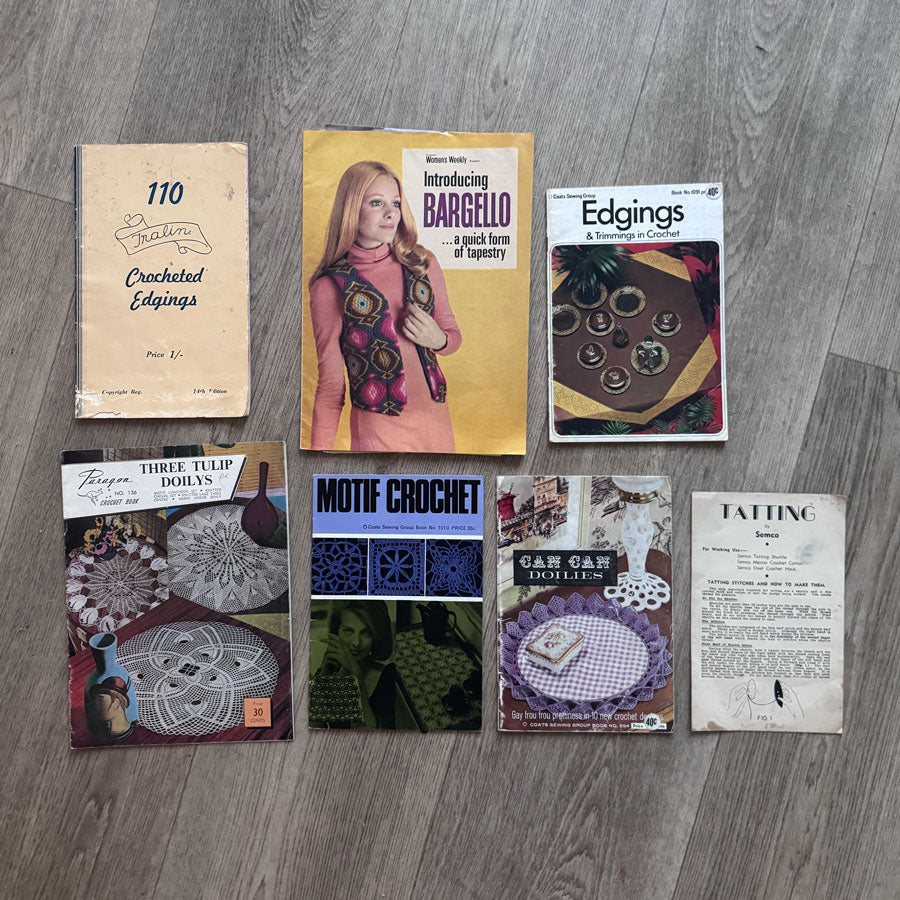 Crochet embroidery book pack 7
