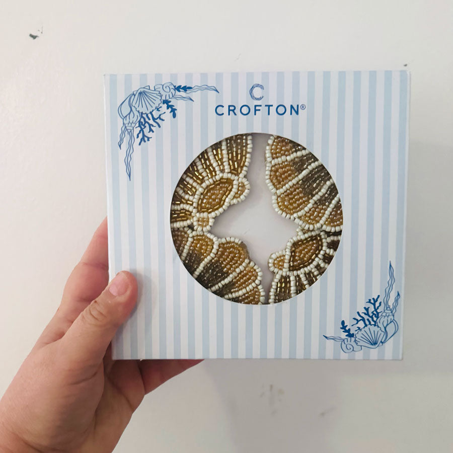 Crofton shell napkin rings