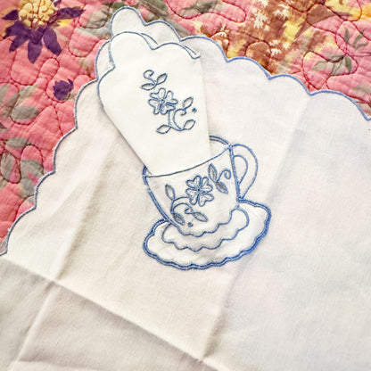 Cup n saucer tea tray set