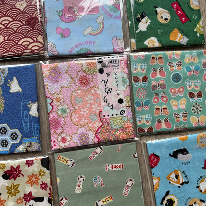 Cut cloth fabric pieces