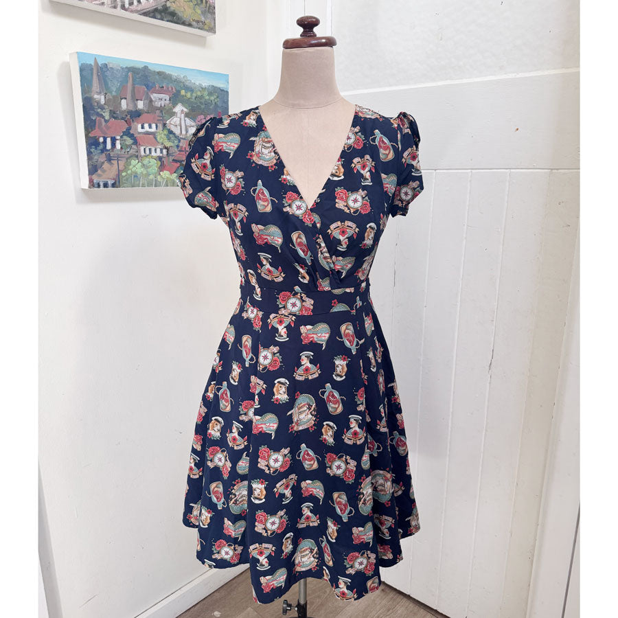 sz 10 Dangerfield sailor dress