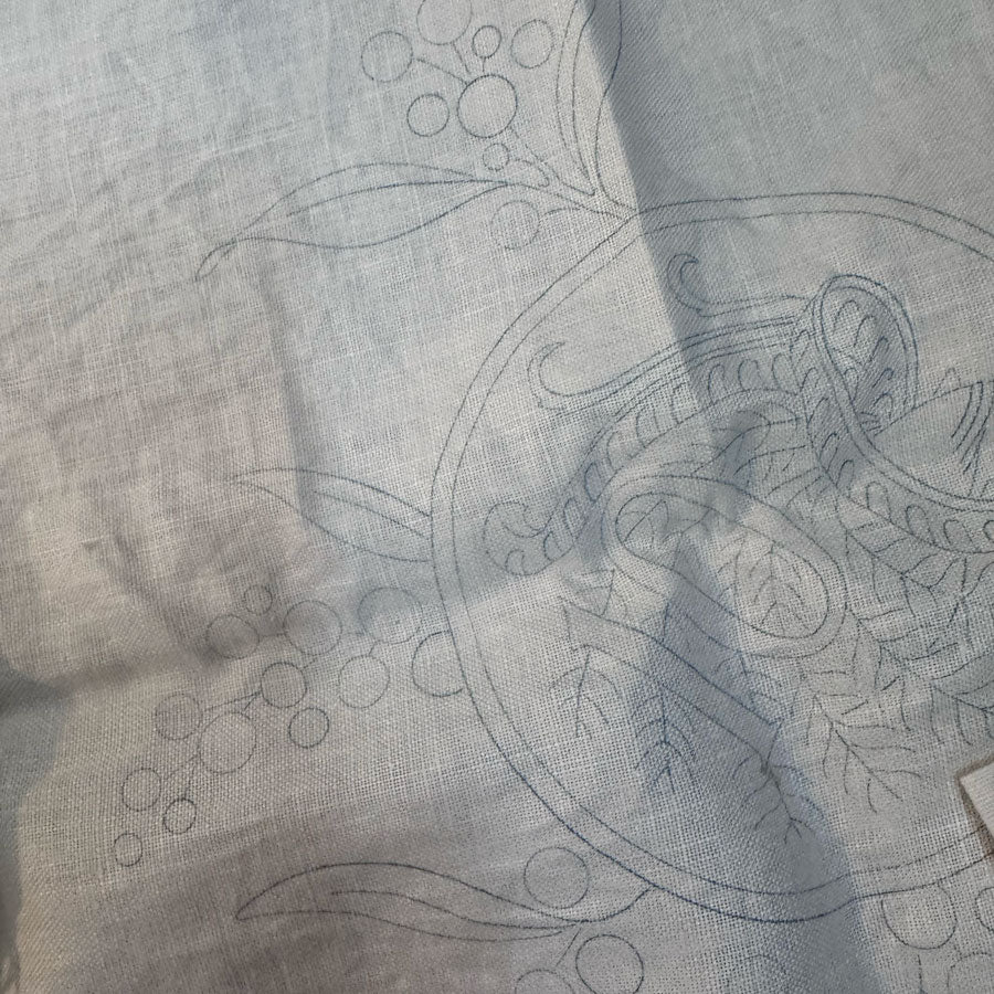 Decimal Coin Cloth embroidery tablecloth