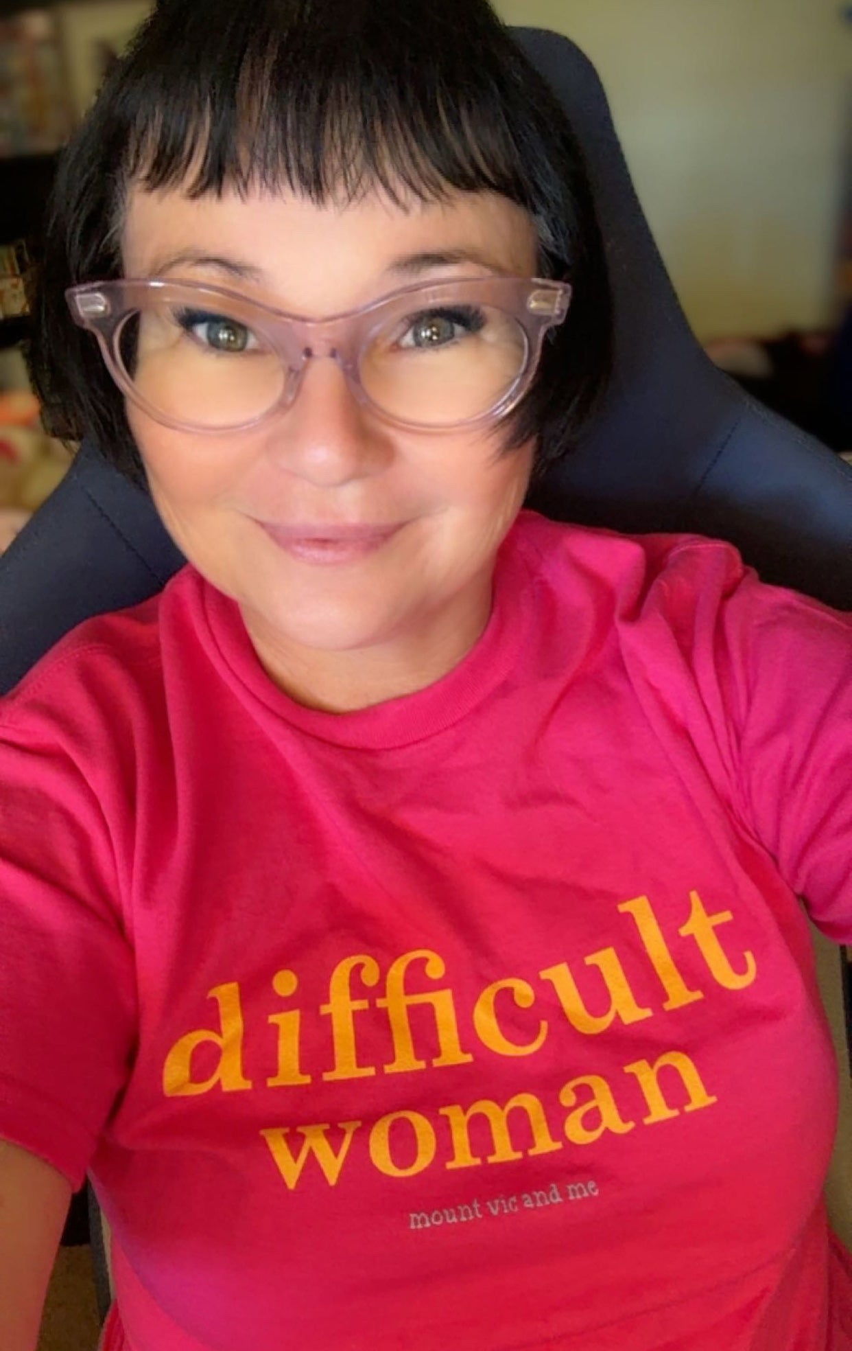 BESTSELLER Difficult woman classic t shirt