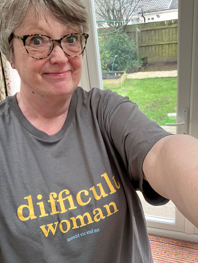 BESTSELLER Difficult woman classic t shirt