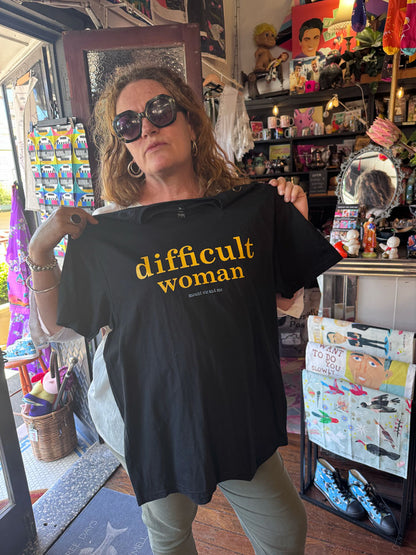 BESTSELLER Difficult woman classic t shirt