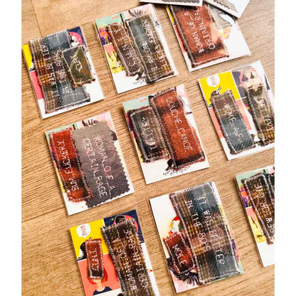 Dirty handmade patches