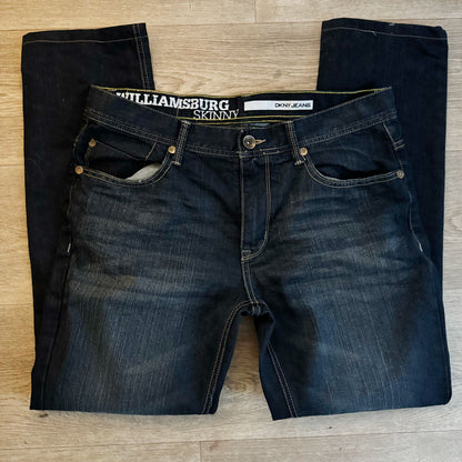 sz 34 DKNY dark denim jeans