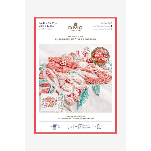 Broiderie Flowers kit DMC