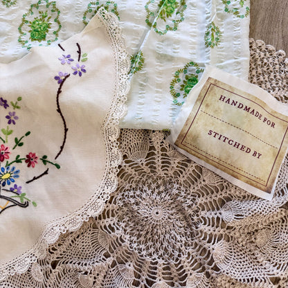 Green rose doilie pack