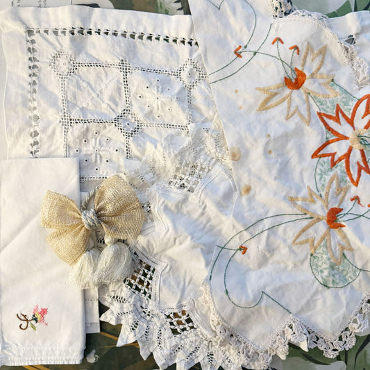 Vintage linen set 1