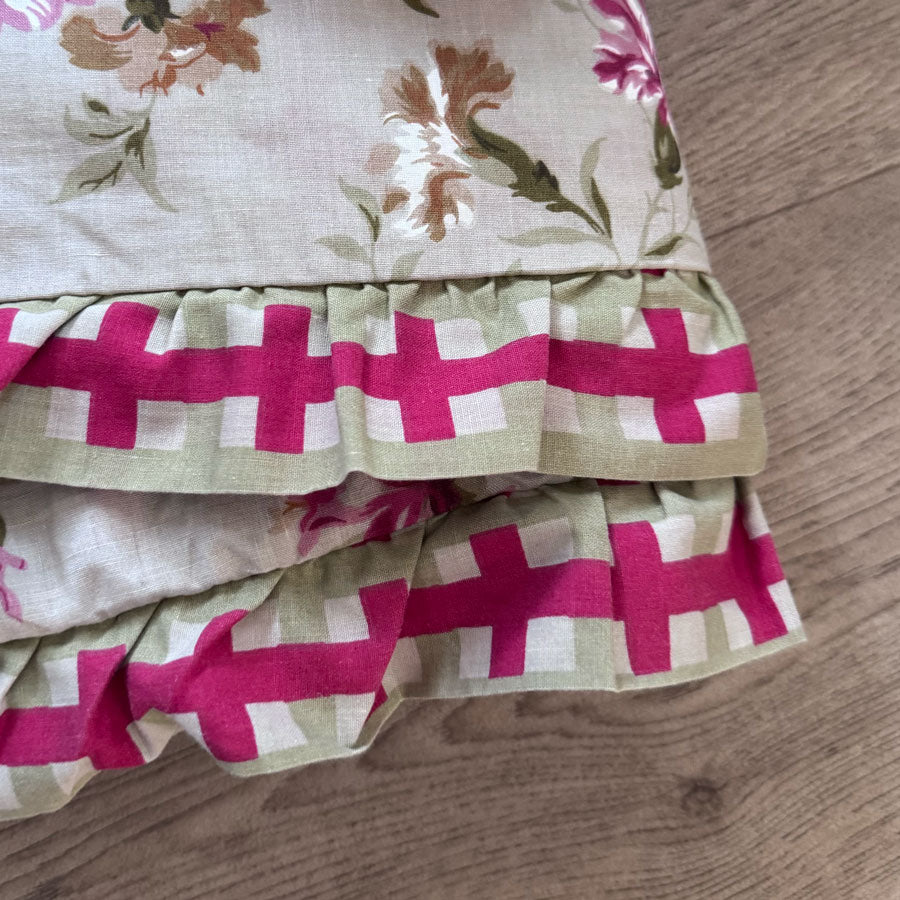 Grannycore flora double bed quilt set