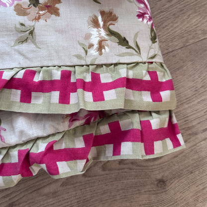 Grannycore flora double bed quilt set