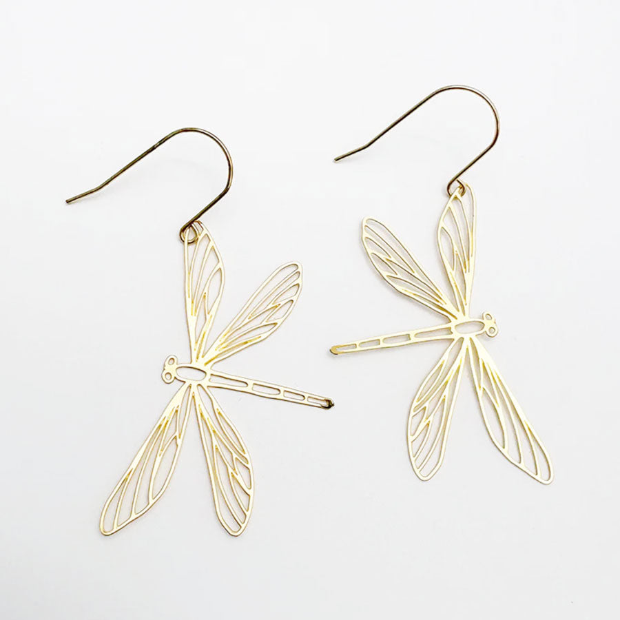 Dragonfly earrings