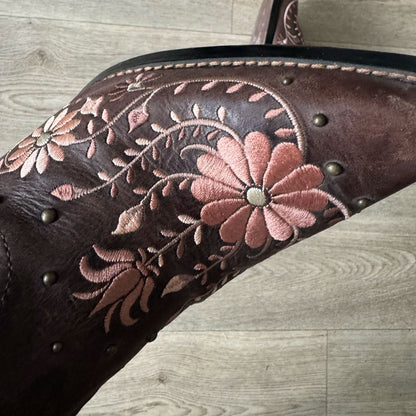 sz 11 Durango Wildflower shortie boots