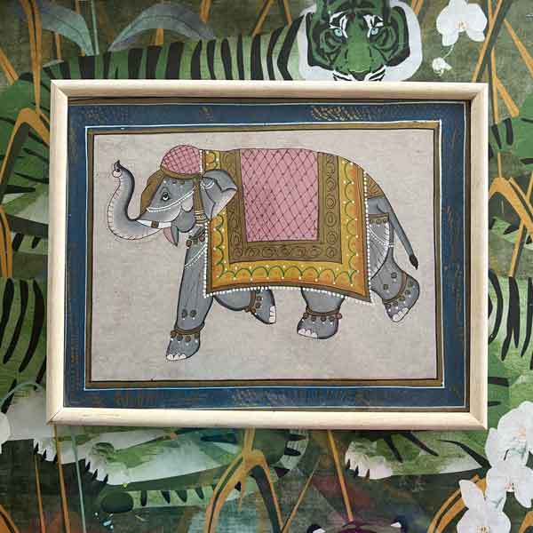 Elephant painting in frame 5016