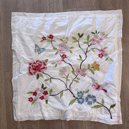Embroidered European pillow case
