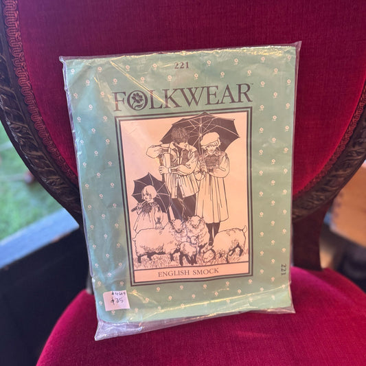 Folkwear English Smock pattern 221