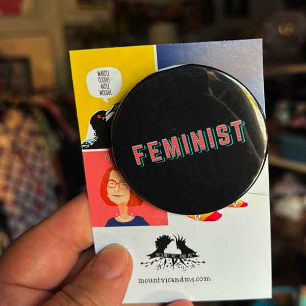 Feminist badge