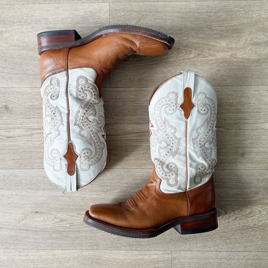 sz 9.5 EE Ferrini cowboy boots