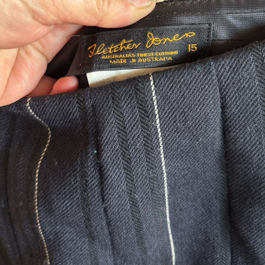 sz 15 Fletcher Jones wool skirt