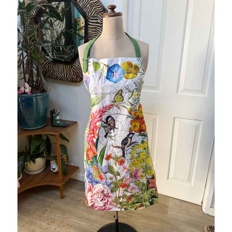 Beautiful floral apron