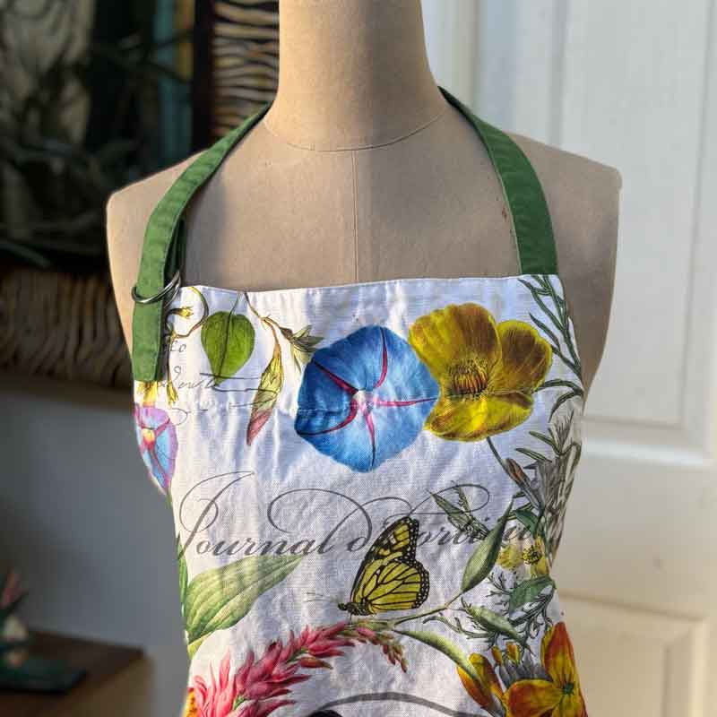 Beautiful floral apron