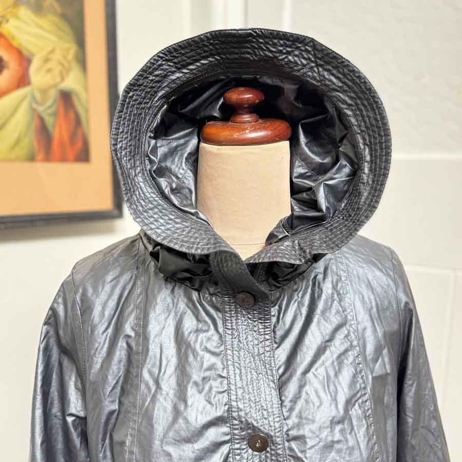 sz S French outdoor rain coat