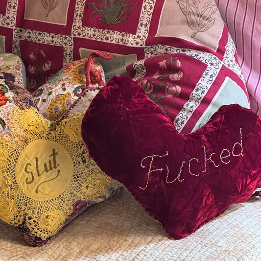 Handmade Heart: Fucked cushion