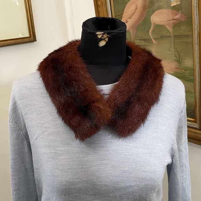 Vintage fur collars