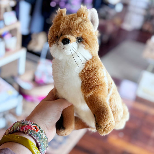 Furry fox toy
